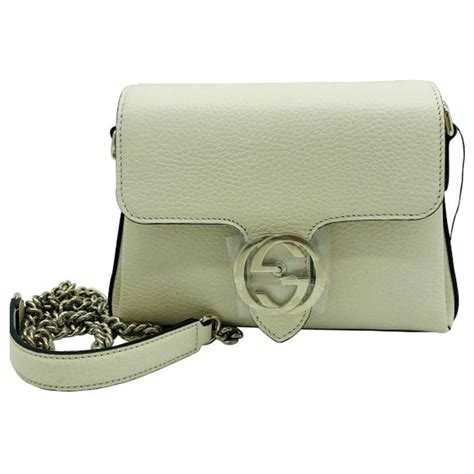 gucci creme bag|gucci interlocking bag.